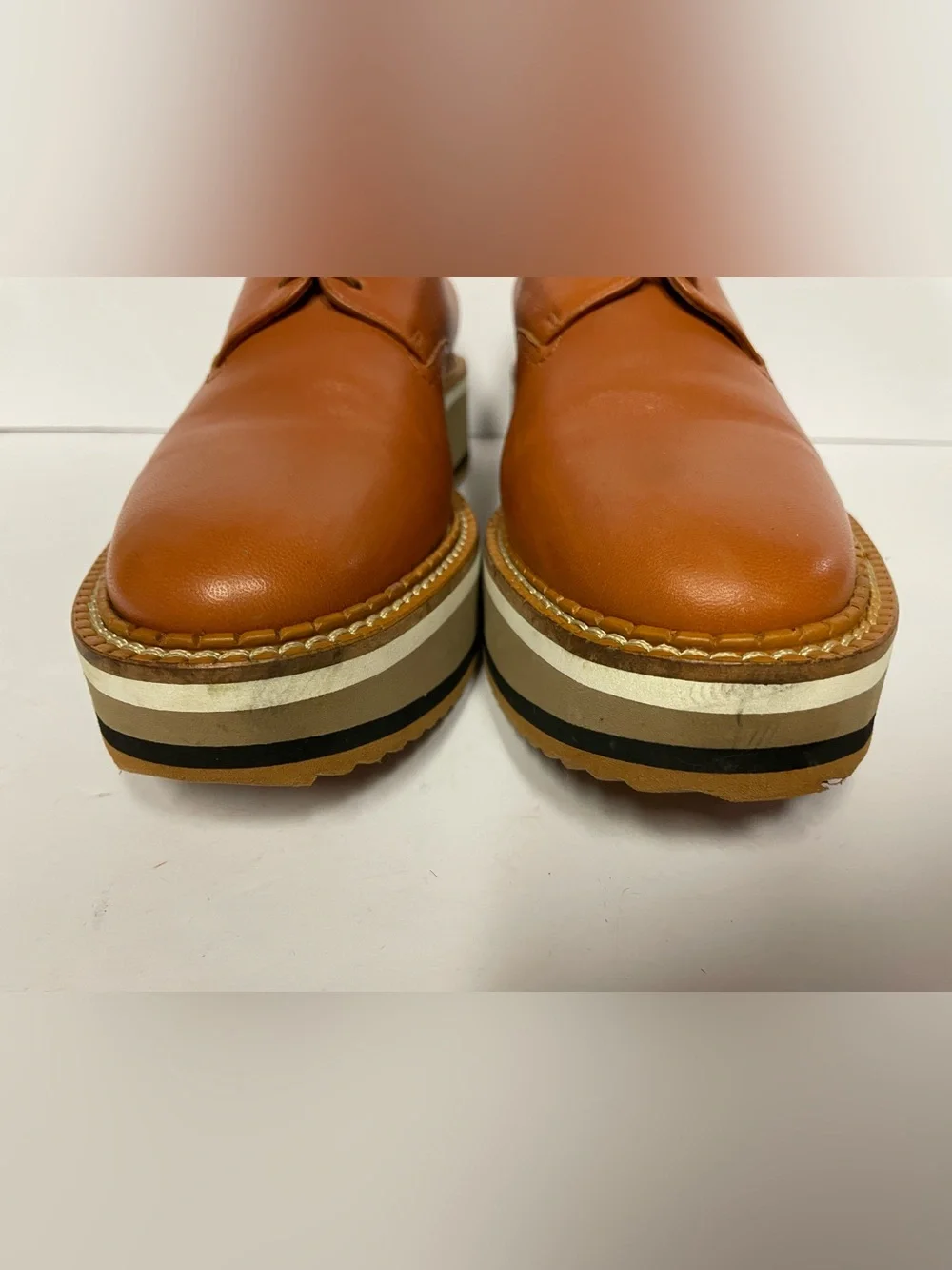 Robert clergerie brook derbies Women’s Platform Oxford Shoes brown 40